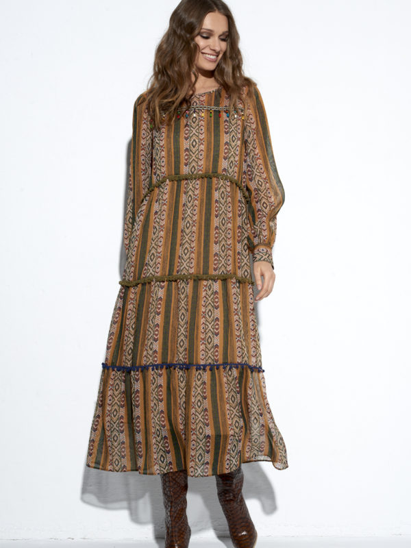 Sukienka boho Kleopatra.
