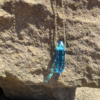 Naszyjnik z błękitnym kamieniem